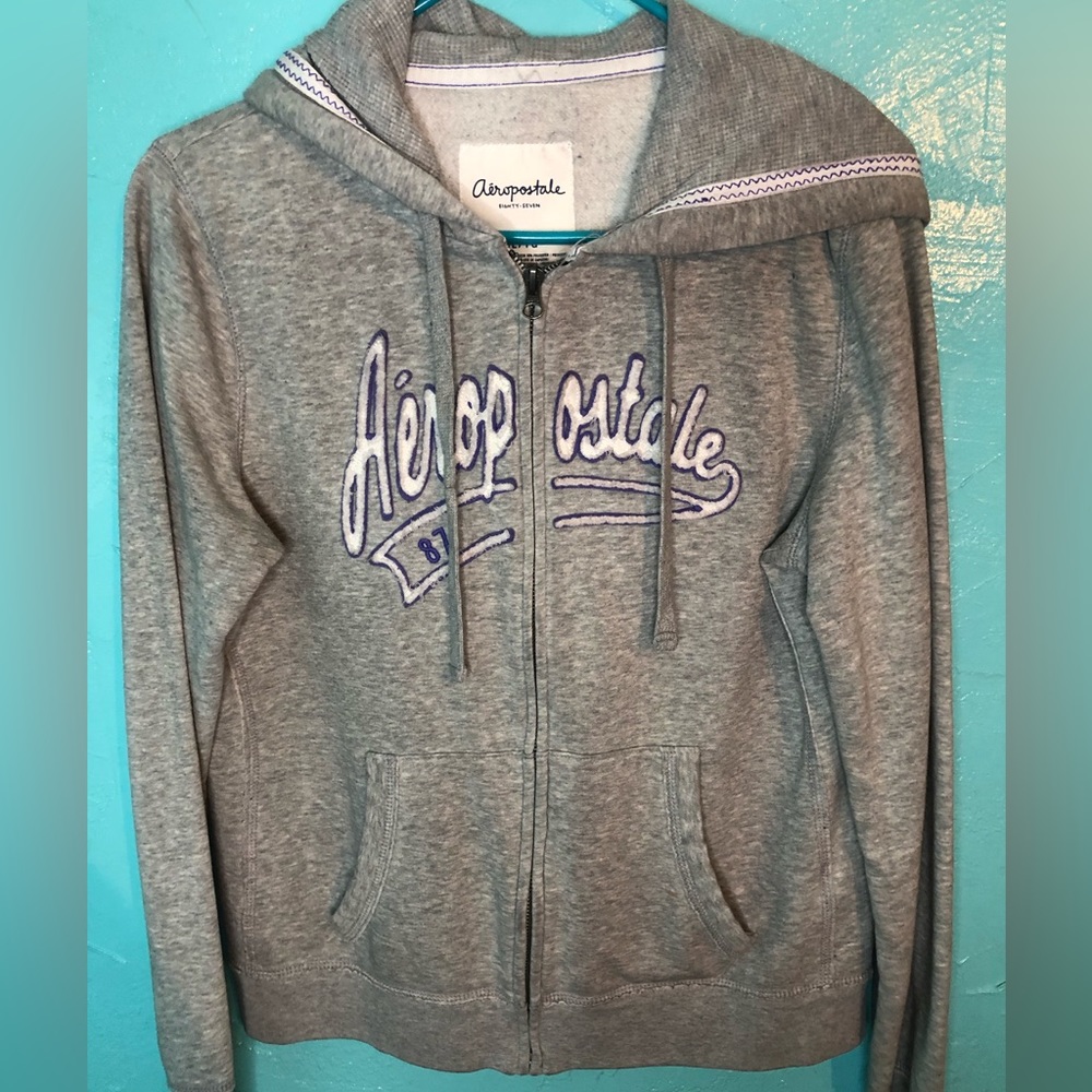 XL gray Aeropostale jacket
